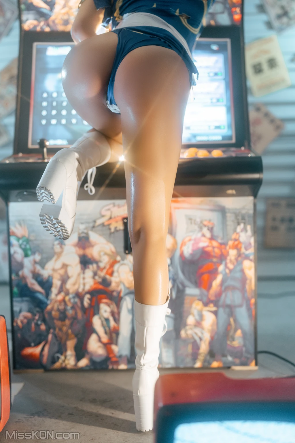 Coser@桜井宁宁: 电玩春丽 (60 photos)