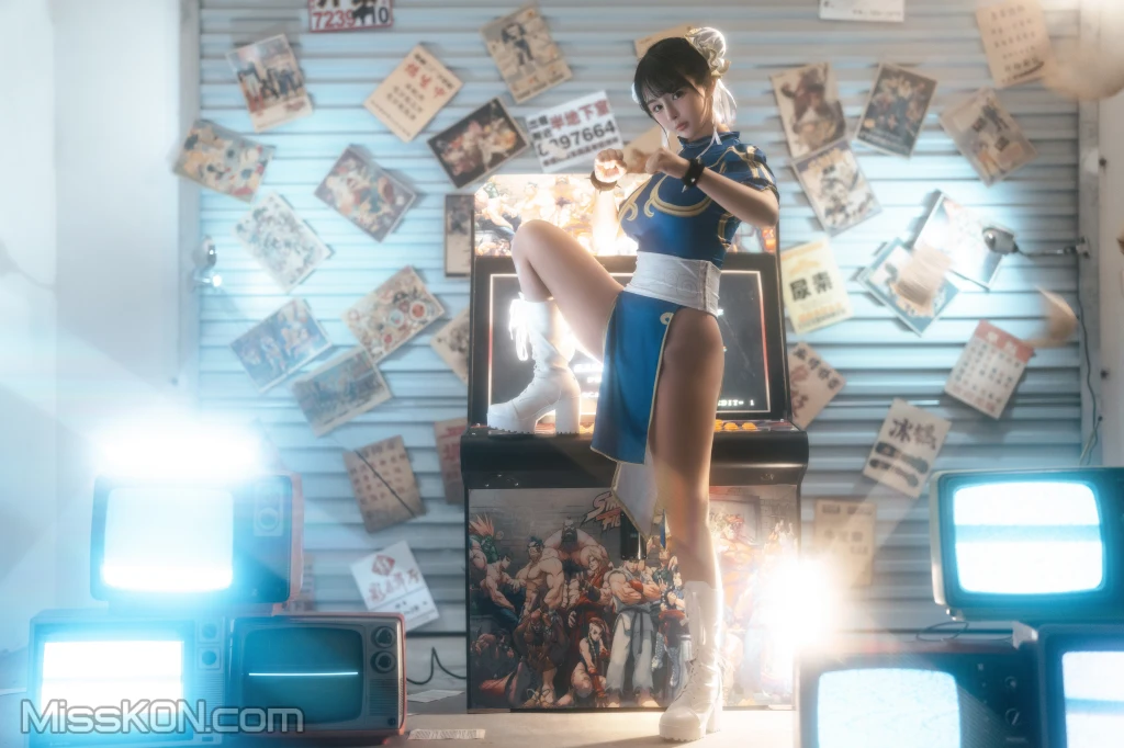 Coser@桜井宁宁: 电玩春丽 (60 photos)