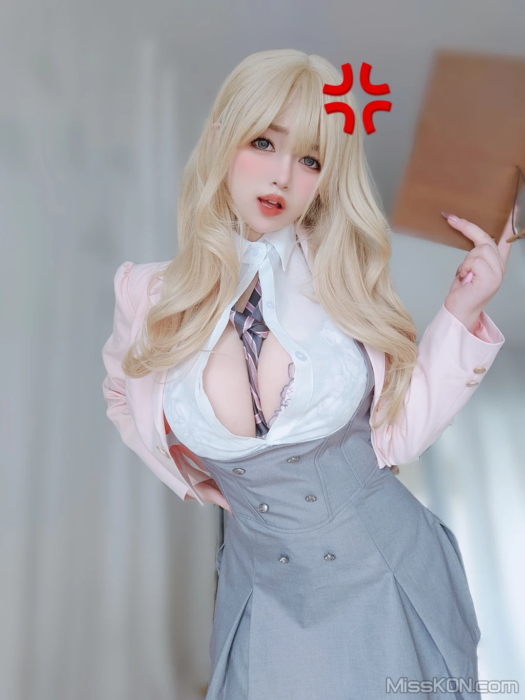 Coser@女主K: 催眠傲娇的前辈 (78 photos)