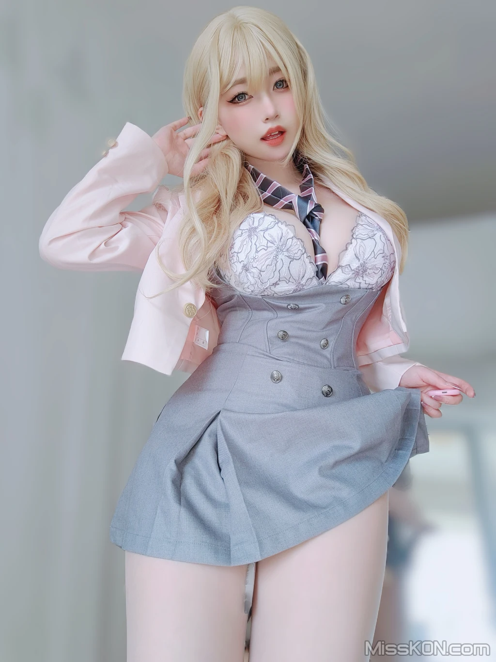 Coser@女主K: 催眠傲娇的前辈 (78 photos)