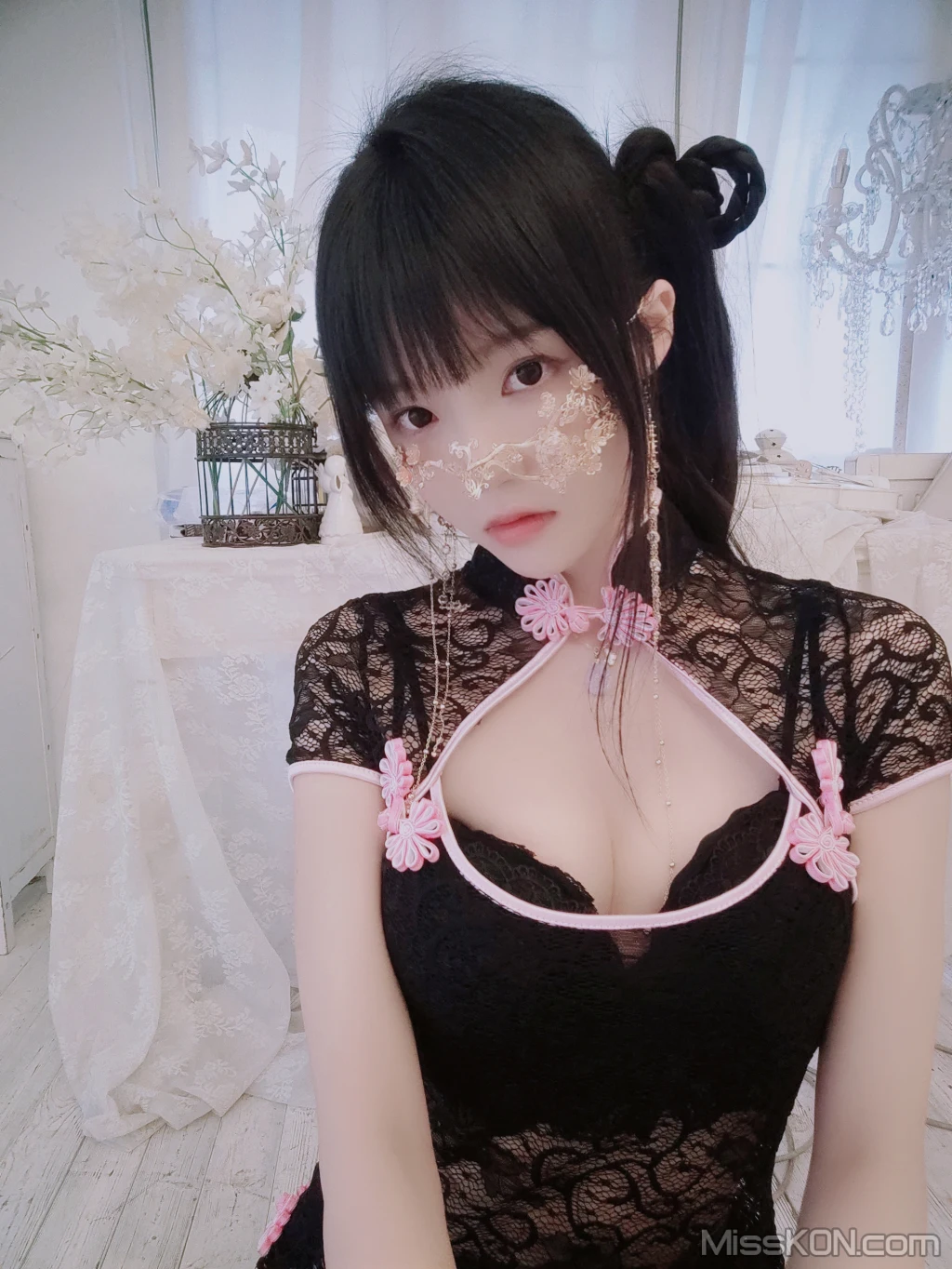 Coser@桜桃喵: 蕾丝旗袍 (58 photos + 1 video) – Page 5