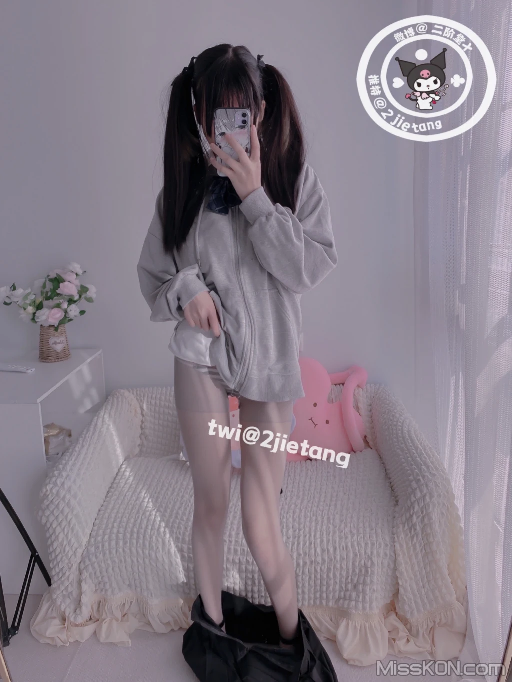 Coser@二阶堂: 灰色外套 (105 photos)