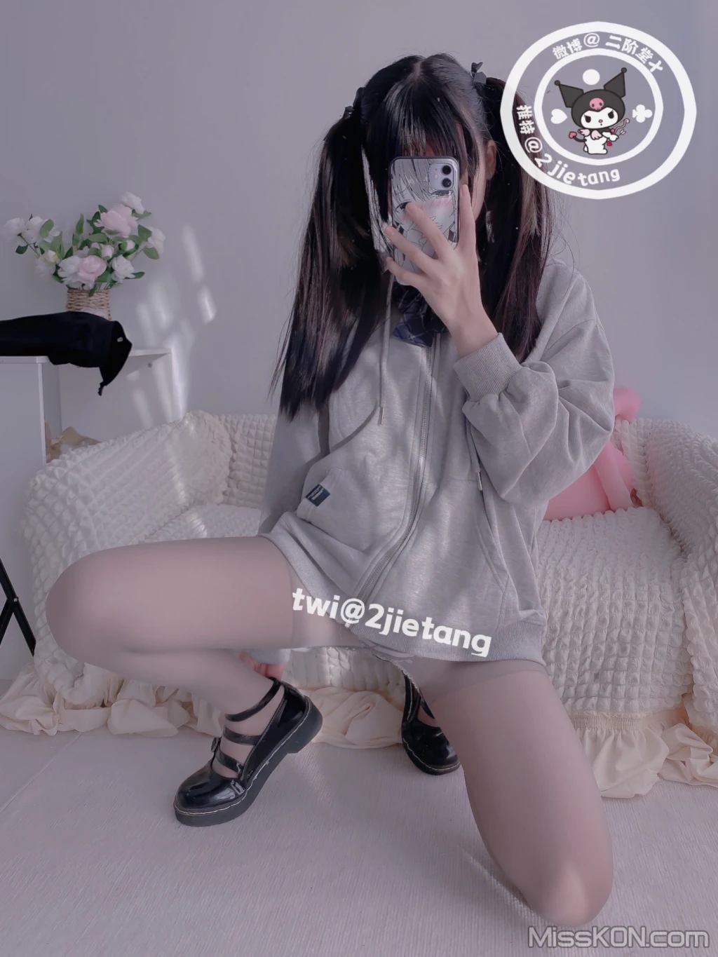 Coser@二阶堂: 灰色外套 (105 photos)