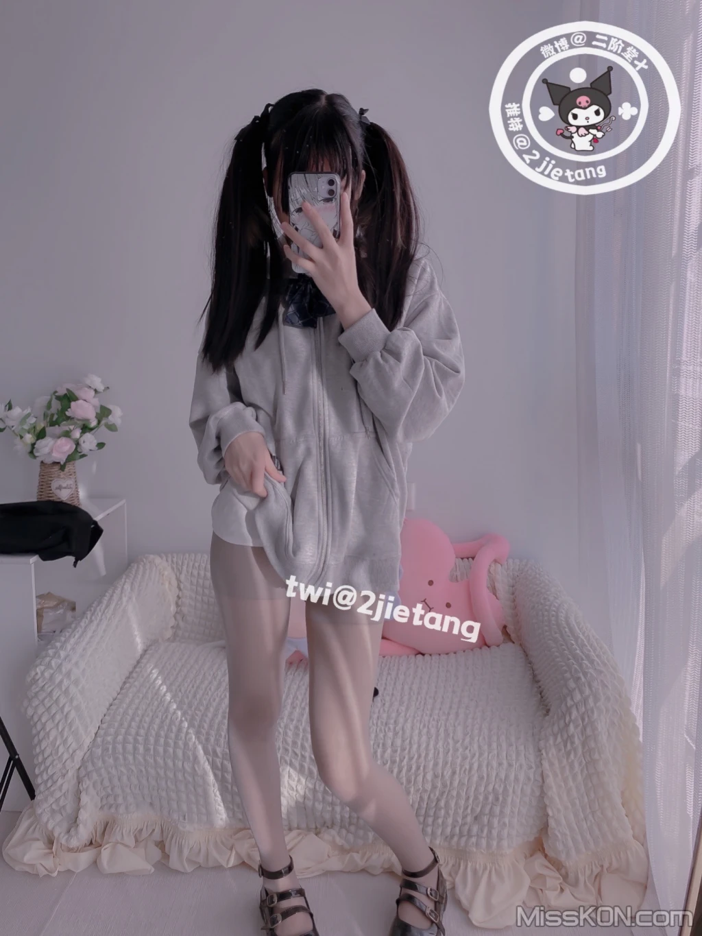 Coser@二阶堂: 灰色外套 (105 photos)