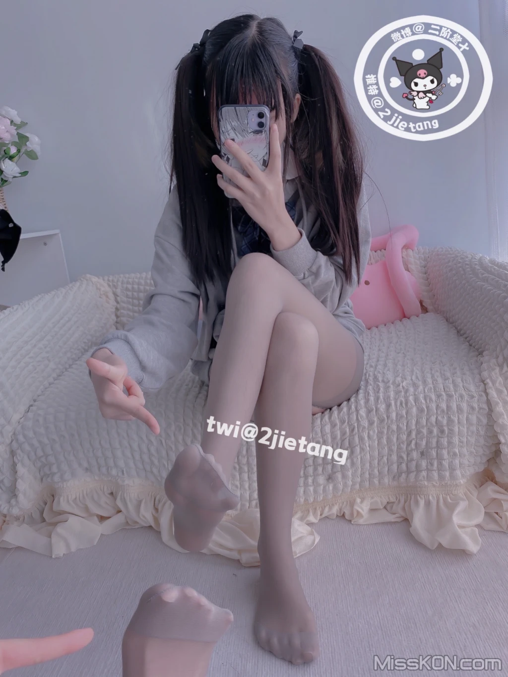 Coser@二阶堂: 灰色外套 (105 photos)