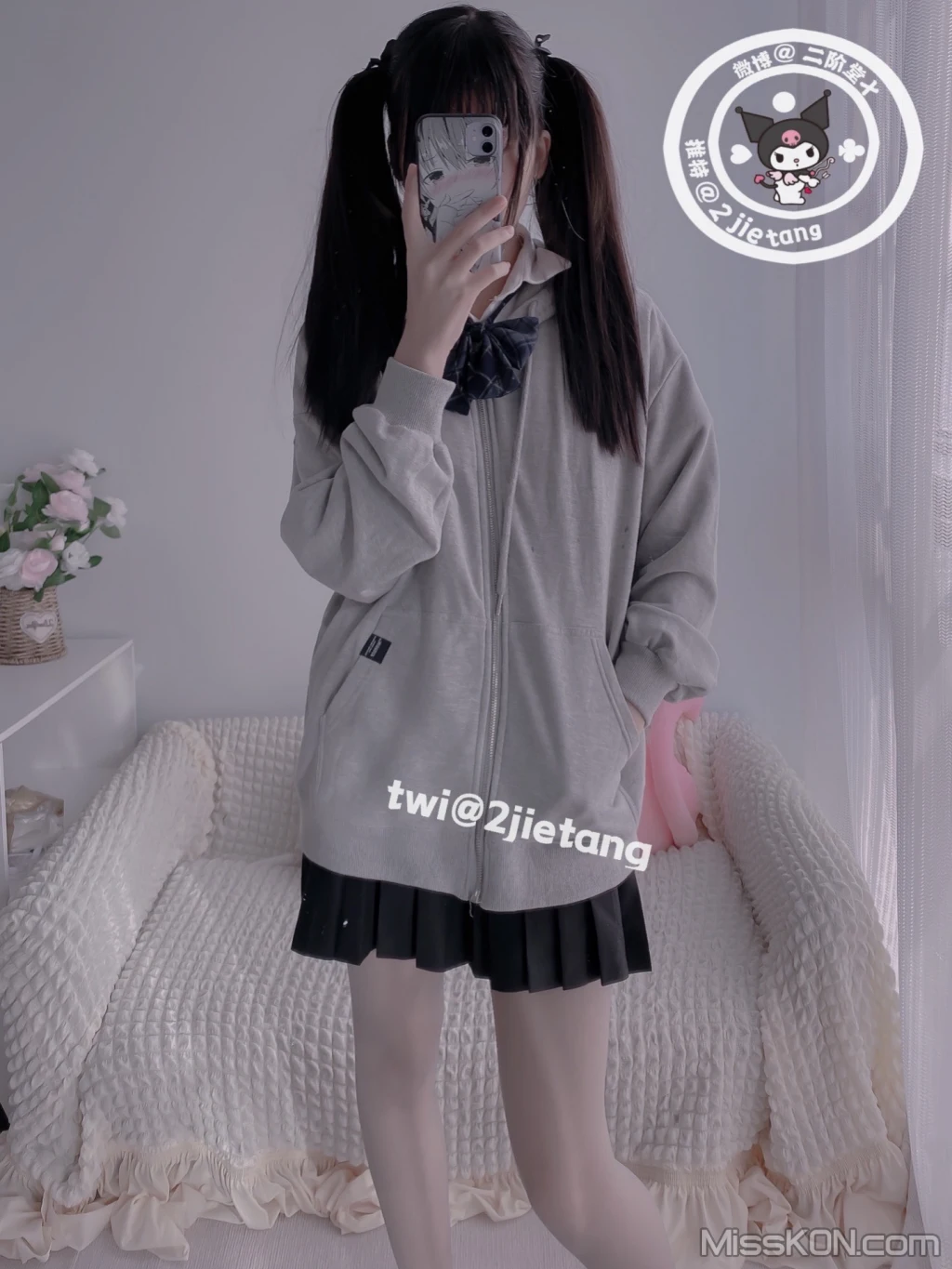 Coser@二阶堂: 灰色外套 (105 photos)