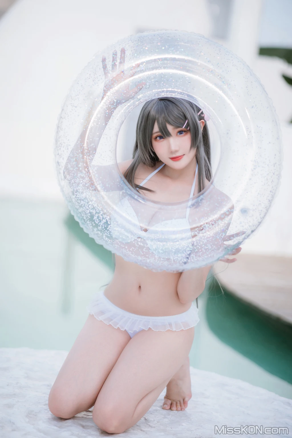 Coser@瓜希酱: 樱岛麻衣 – 泳装 (28 photos) – Page 2
