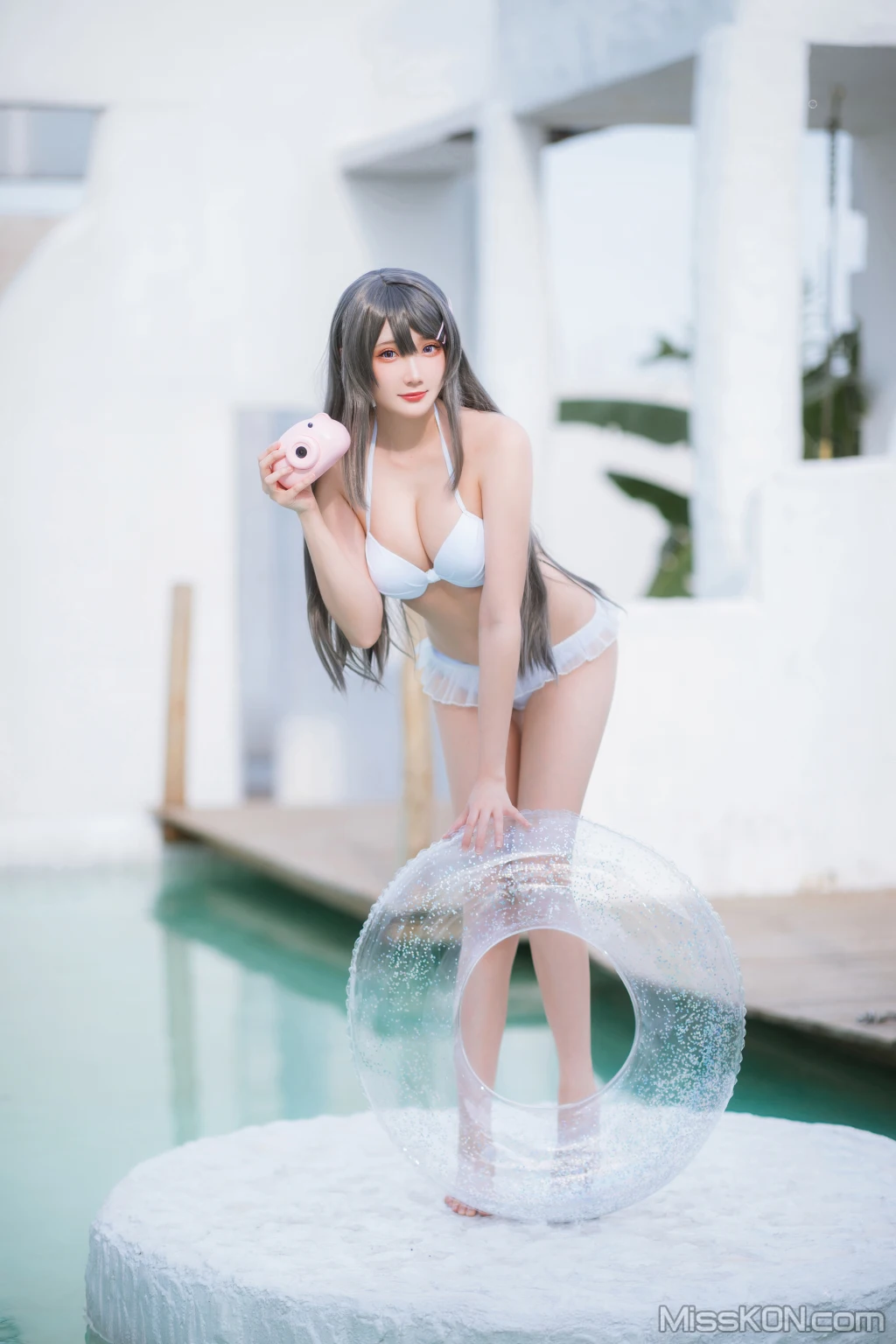 Coser@瓜希酱: 樱岛麻衣 – 泳装 (28 photos) – Page 2