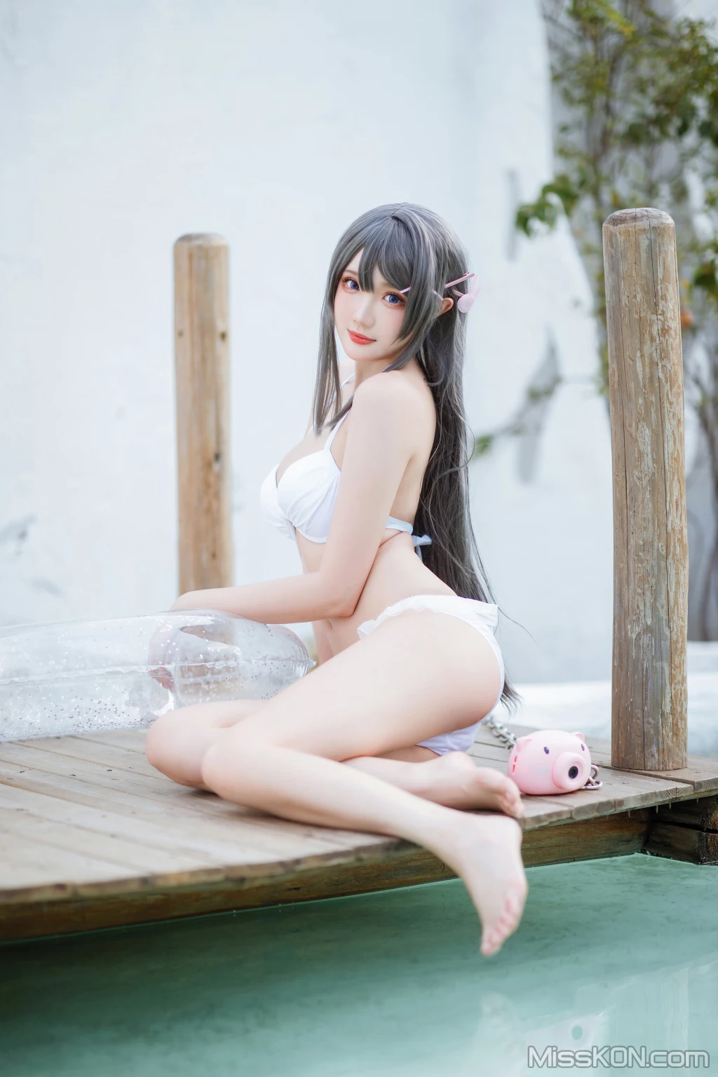 Coser@瓜希酱: 樱岛麻衣 – 泳装 (28 photos) – Page 3
