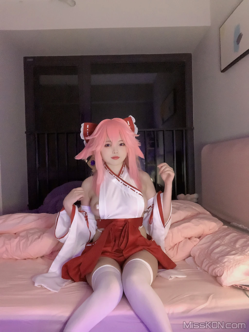 Coser@小瑶幺幺: 八重巫女 (38 photos )