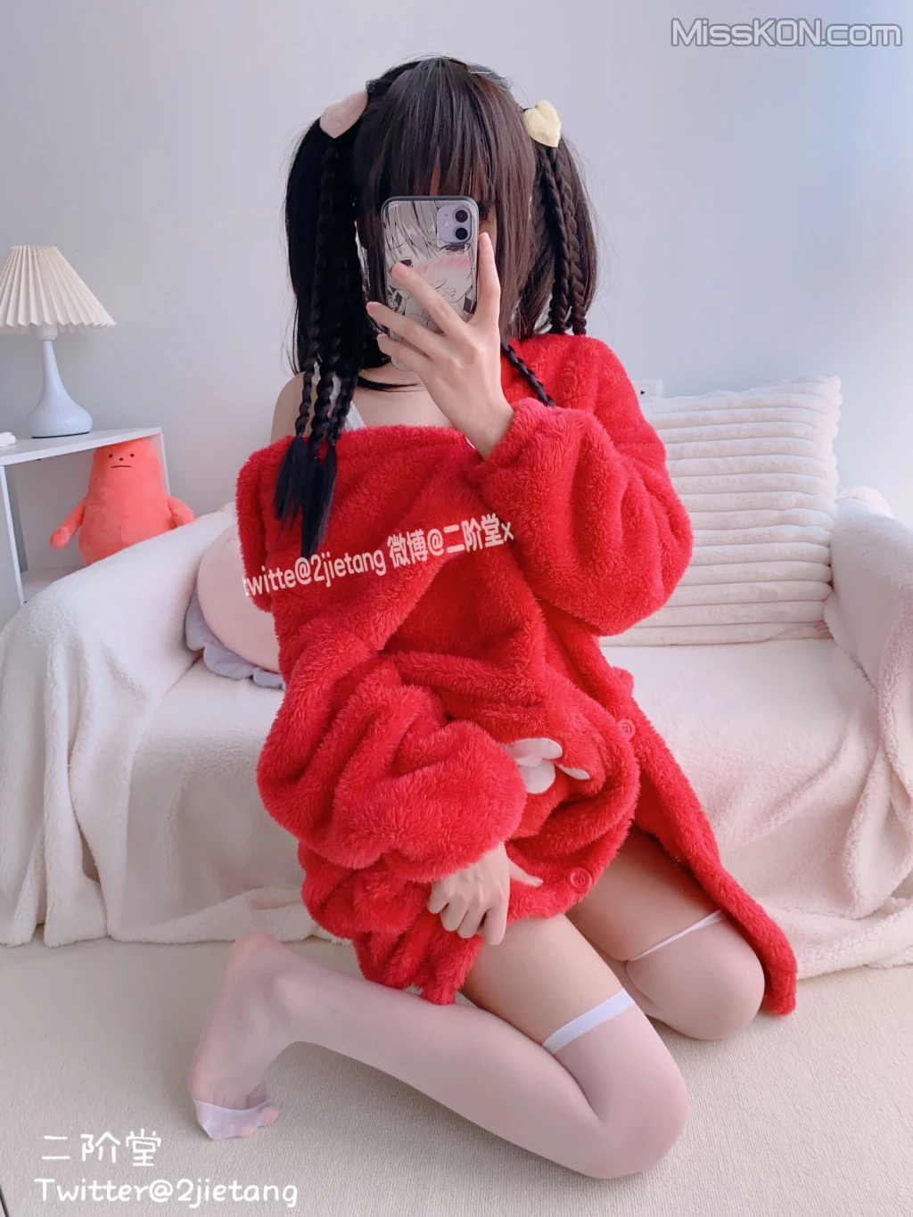 Coser@二阶堂: 红色熊衣 (134 photos )