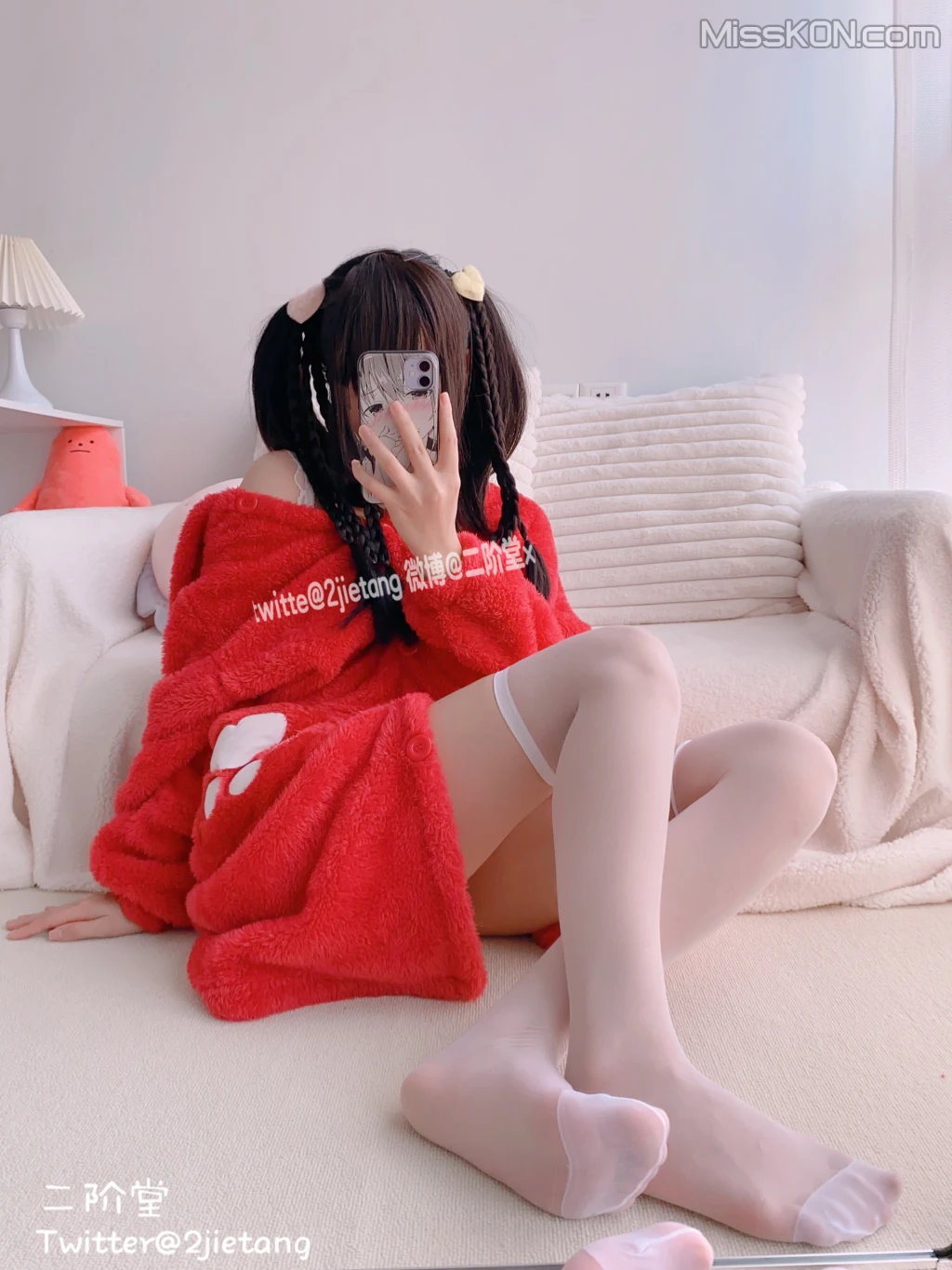 Coser@二阶堂: 红色熊衣 (134 photos )