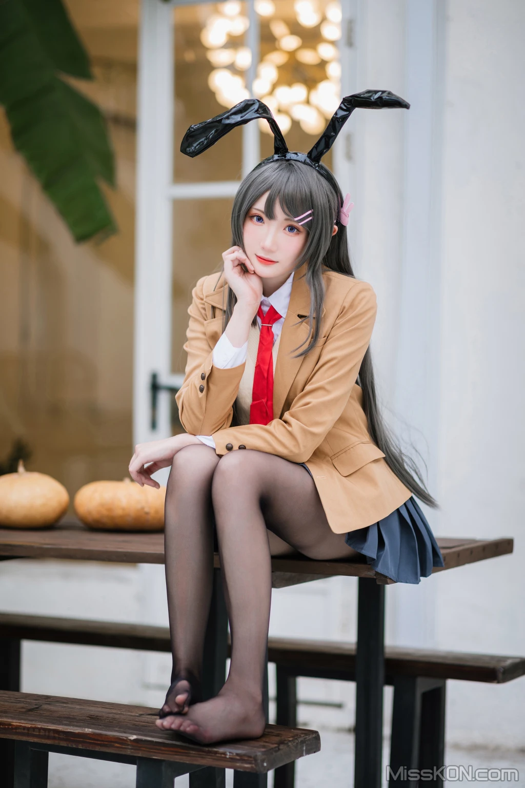 Coser@瓜希酱: 樱岛麻衣 校服 (20 图) –插图4