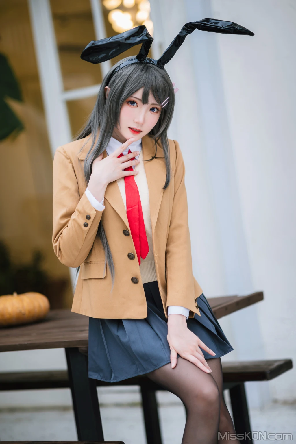 Coser@瓜希酱: 樱岛麻衣 校服 (20 图) –插图5