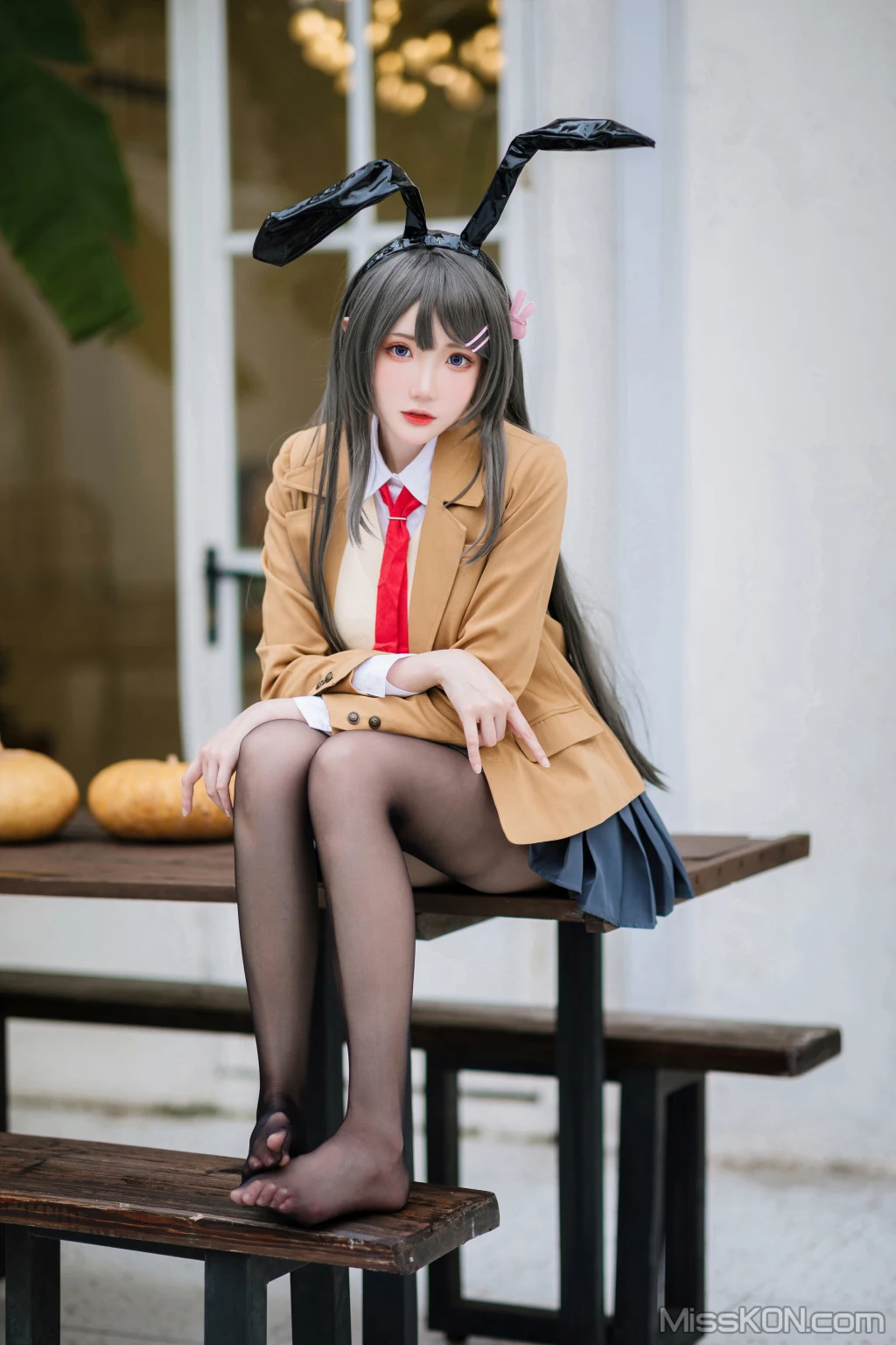 Coser@瓜希酱: 樱岛麻衣 校服 (20 图) –插图7