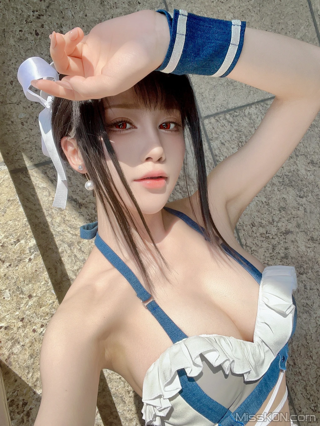 Coser@水淼Aqua: Fantia 2024年4月订阅 ティファ🍹 (30 photos)