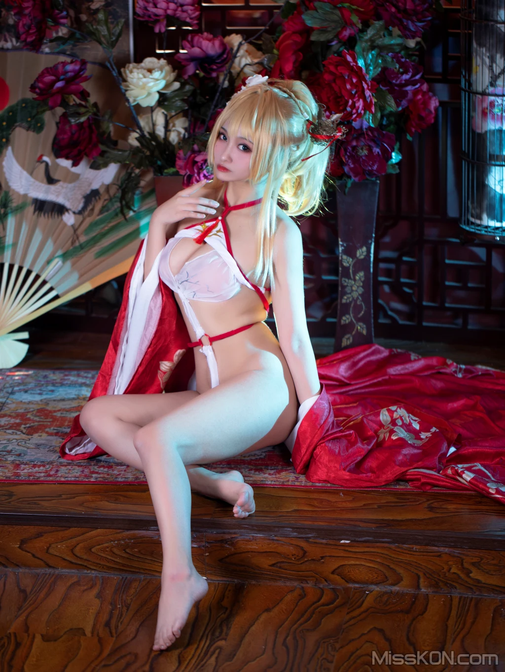 Coser@洛璃LoLiSAMA: 光荣凉夜香雪 (36 photos)