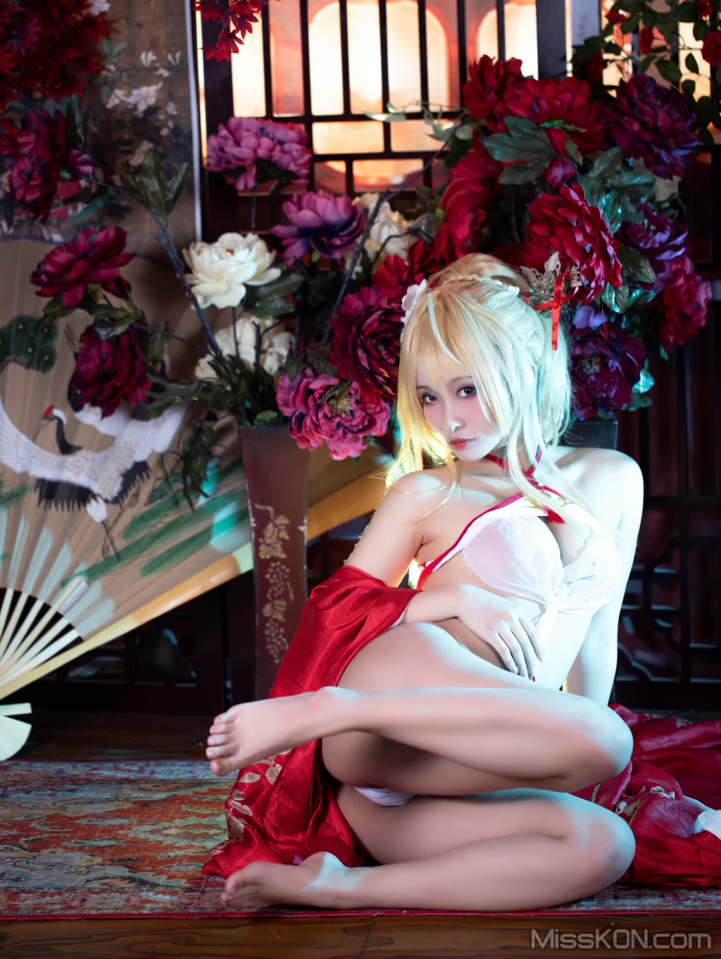 Coser@洛璃LoLiSAMA: 光荣凉夜香雪 (36 photos)