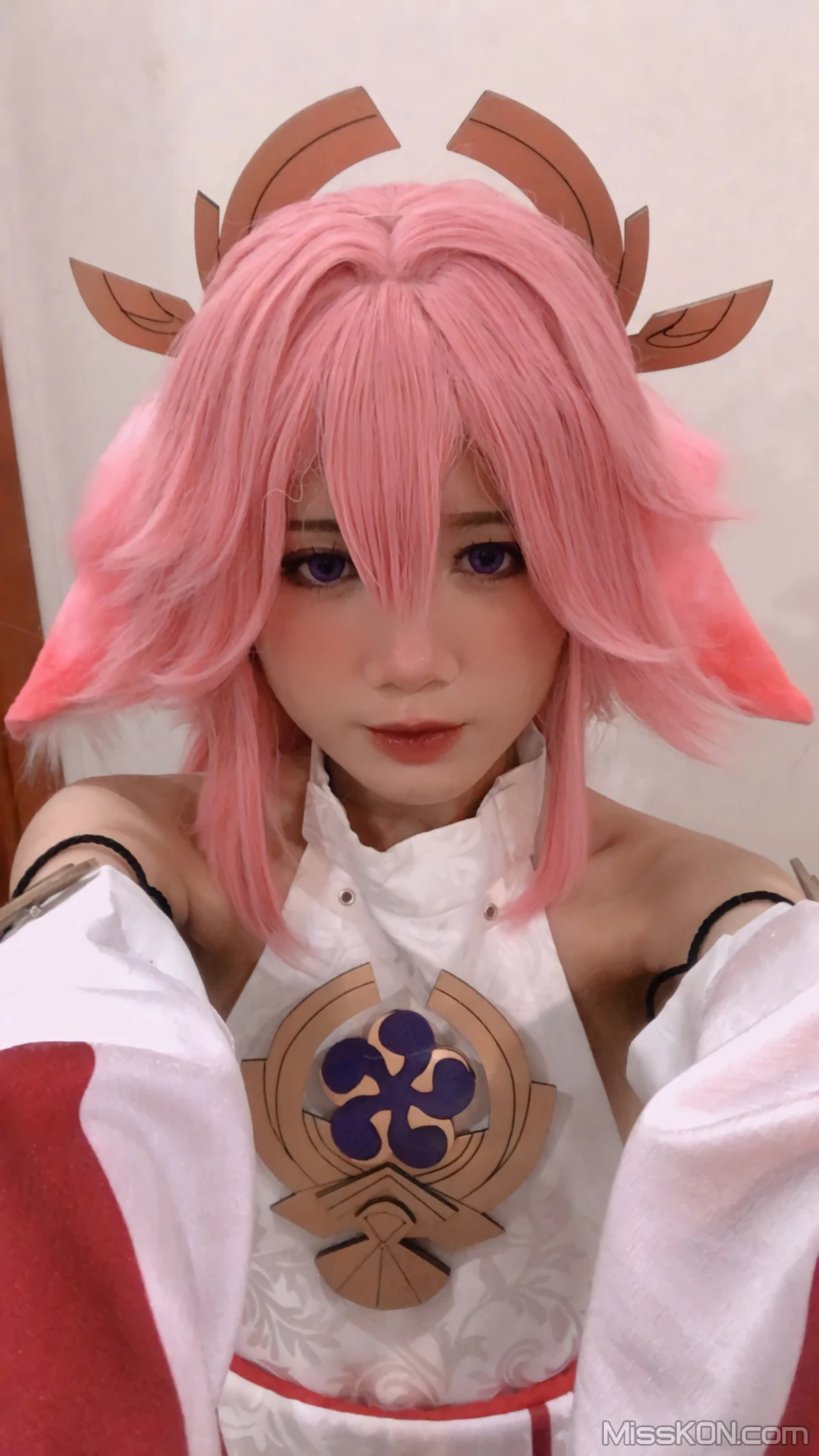 Coser@PoppaChan: Yae Miko (55 photos)