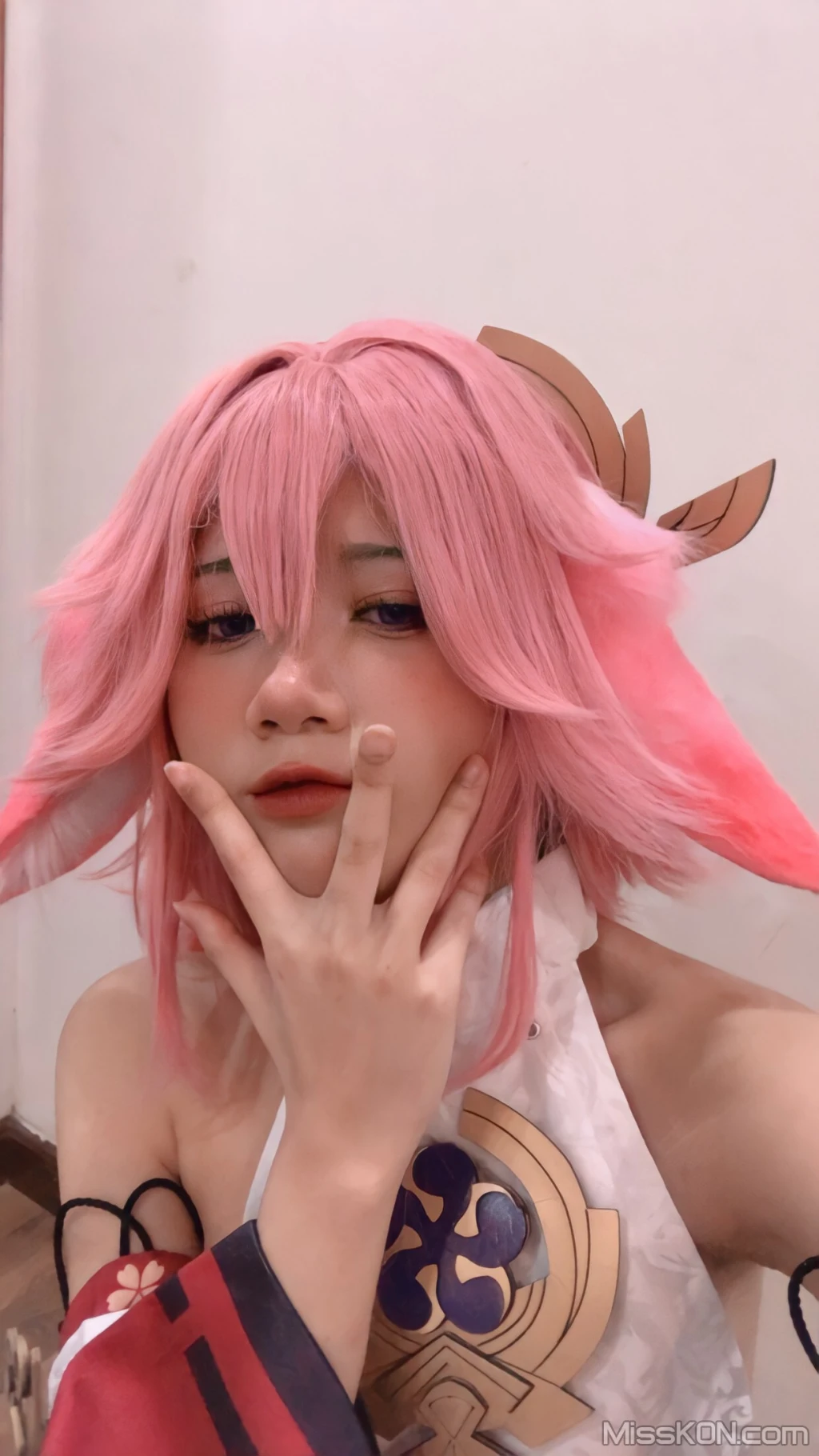 Coser@PoppaChan: Yae Miko (55 photos)