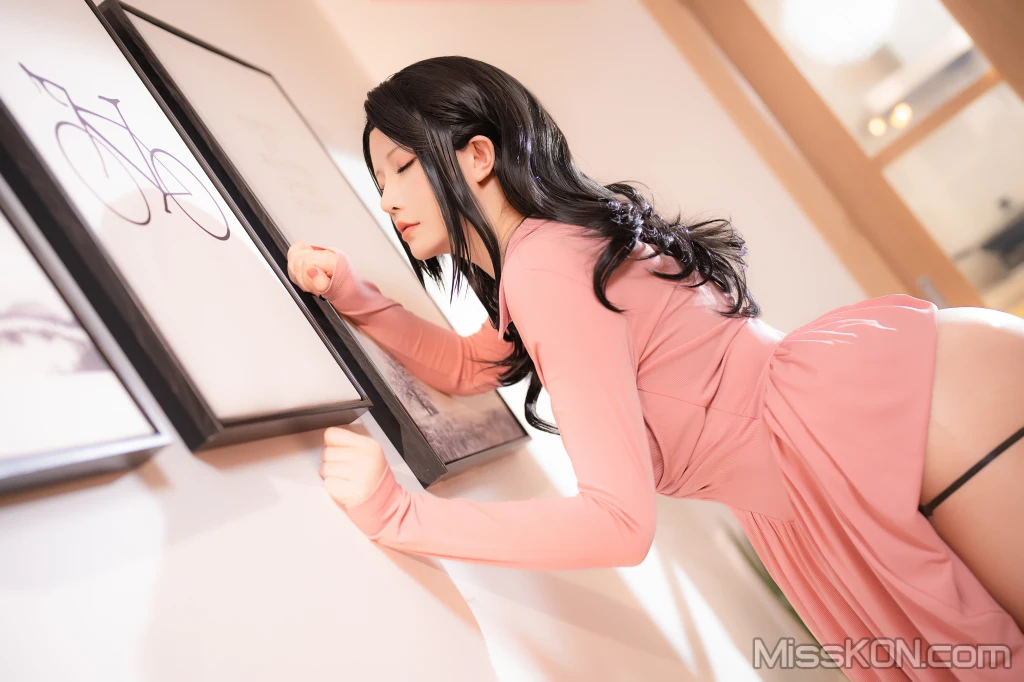 Coser@星之迟迟Hoshilily: 同学妈妈的招待2+S (77 photos )