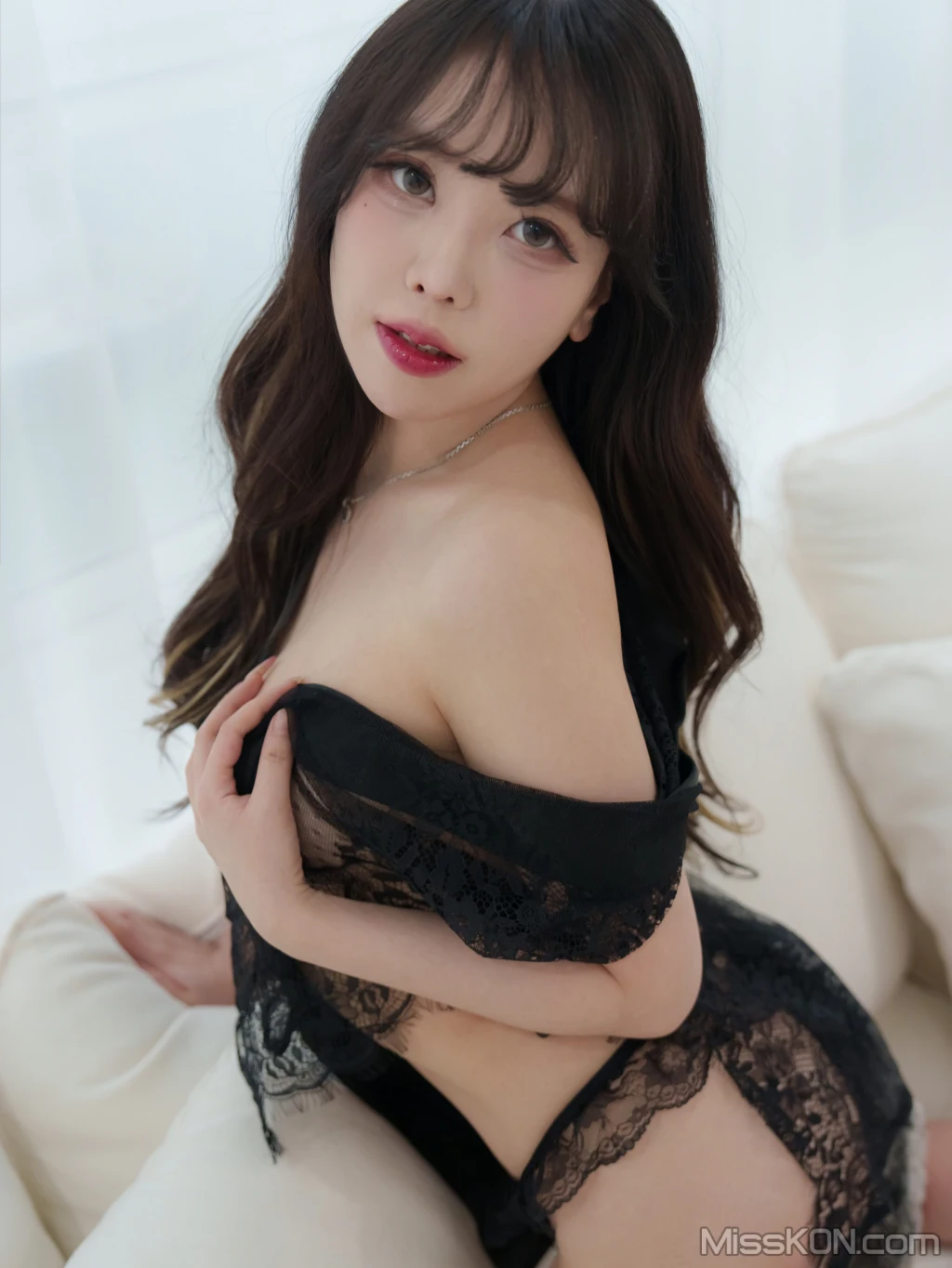 [Bimilstory] Zia (지아): Vol.19 See-through Lin9erie (91 photos )