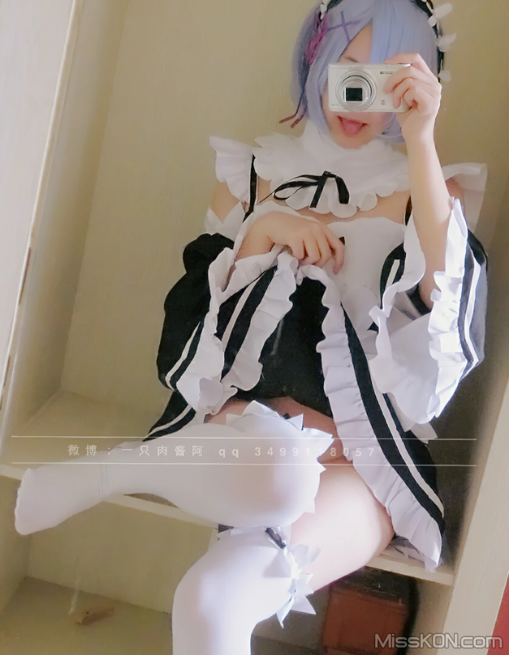 Coser@一只肉酱阿: 雷姆 (69 photos + 3 videos)