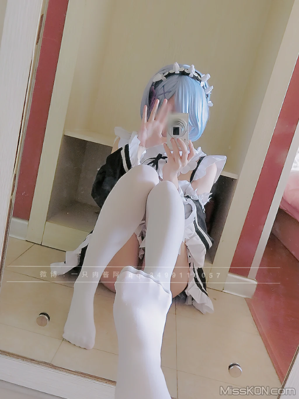 Coser@一只肉酱阿: 雷姆 (69 photos + 3 videos)