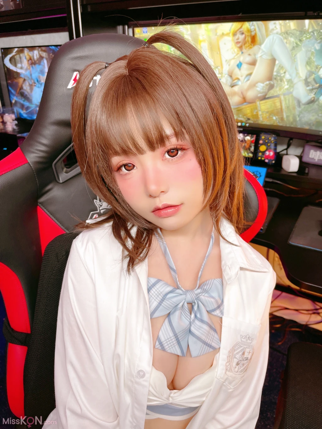 Coser@爆机少女喵小吉 (Nekokoyoshi): 小吉的电玩时间 (44 photos)