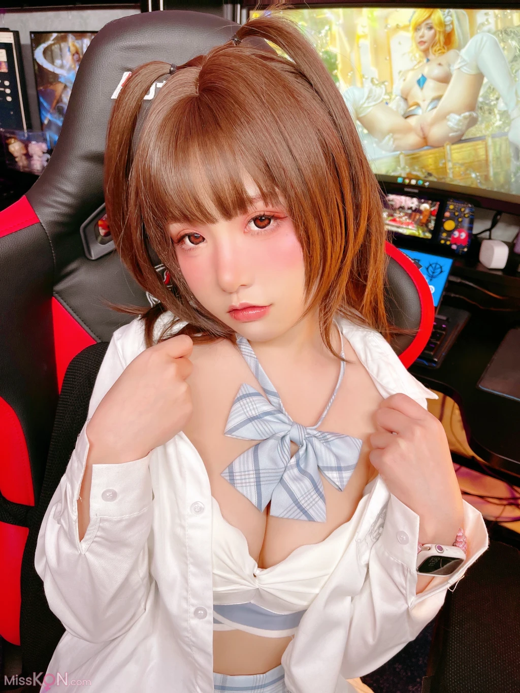 Coser@爆机少女喵小吉 (Nekokoyoshi): 小吉的电玩时间 (44 photos)