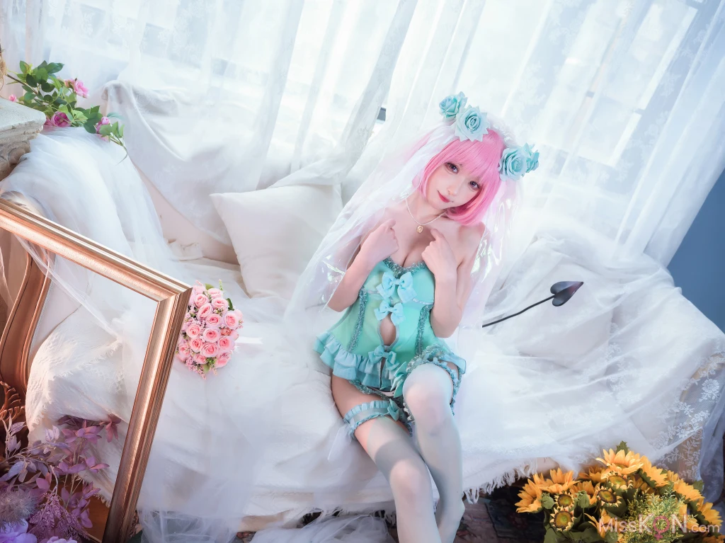 Coser@阿包也是兔娘: 王女梦梦 婚纱内衣 (33 photos) – Page 2