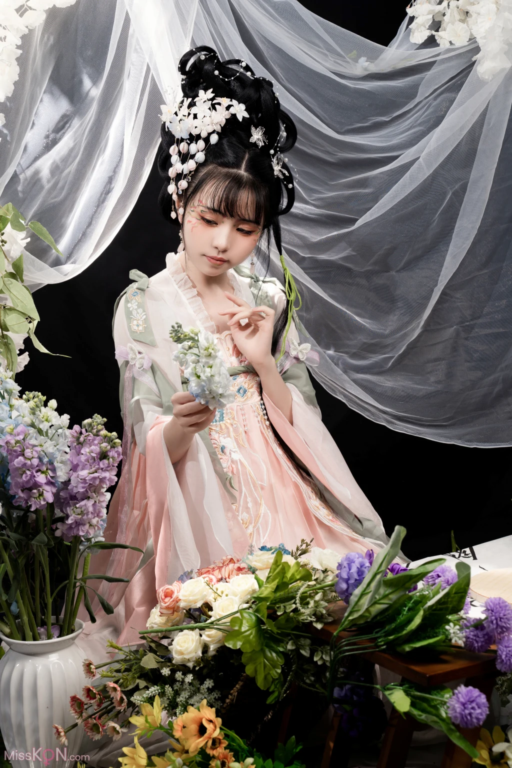 Coser@爆机少女喵小吉 (Nekokoyoshi): 花间集 (85 photos )
