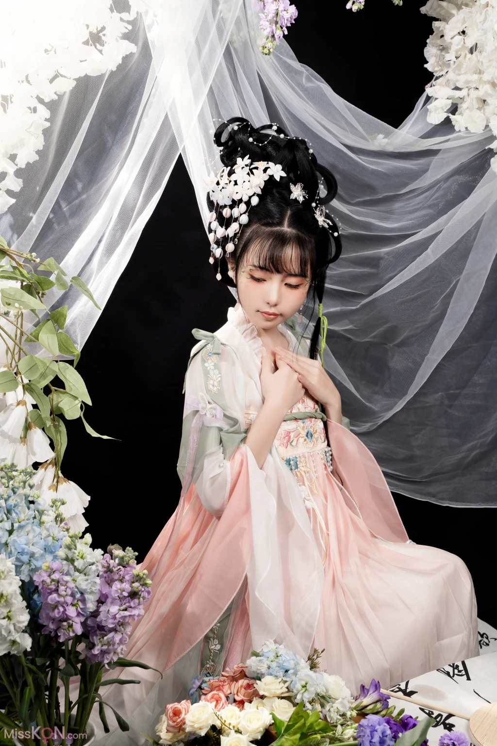 Coser@爆机少女喵小吉 (Nekokoyoshi): 花间集 (85 photos )
