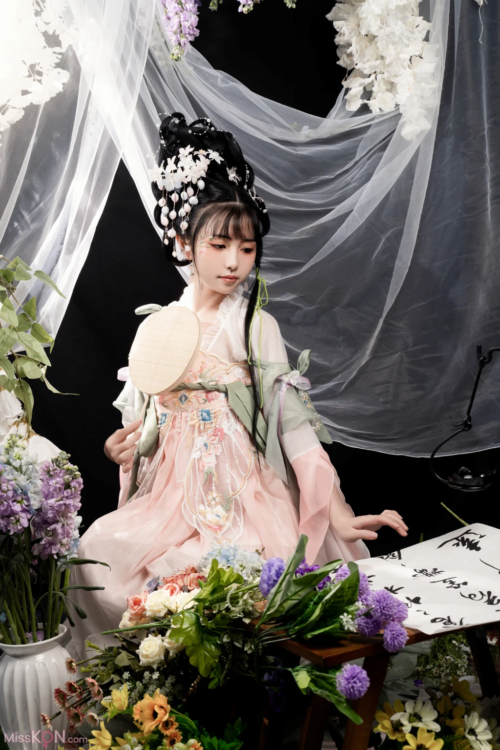 Coser@爆机少女喵小吉 (Nekokoyoshi): 花间集 (85 photos )