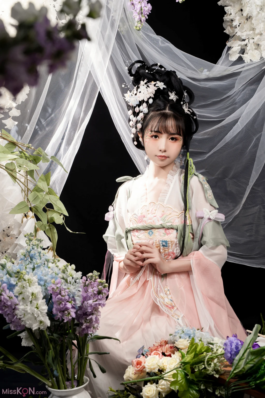 Coser@爆机少女喵小吉 (Nekokoyoshi): 花间集 (85 photos )