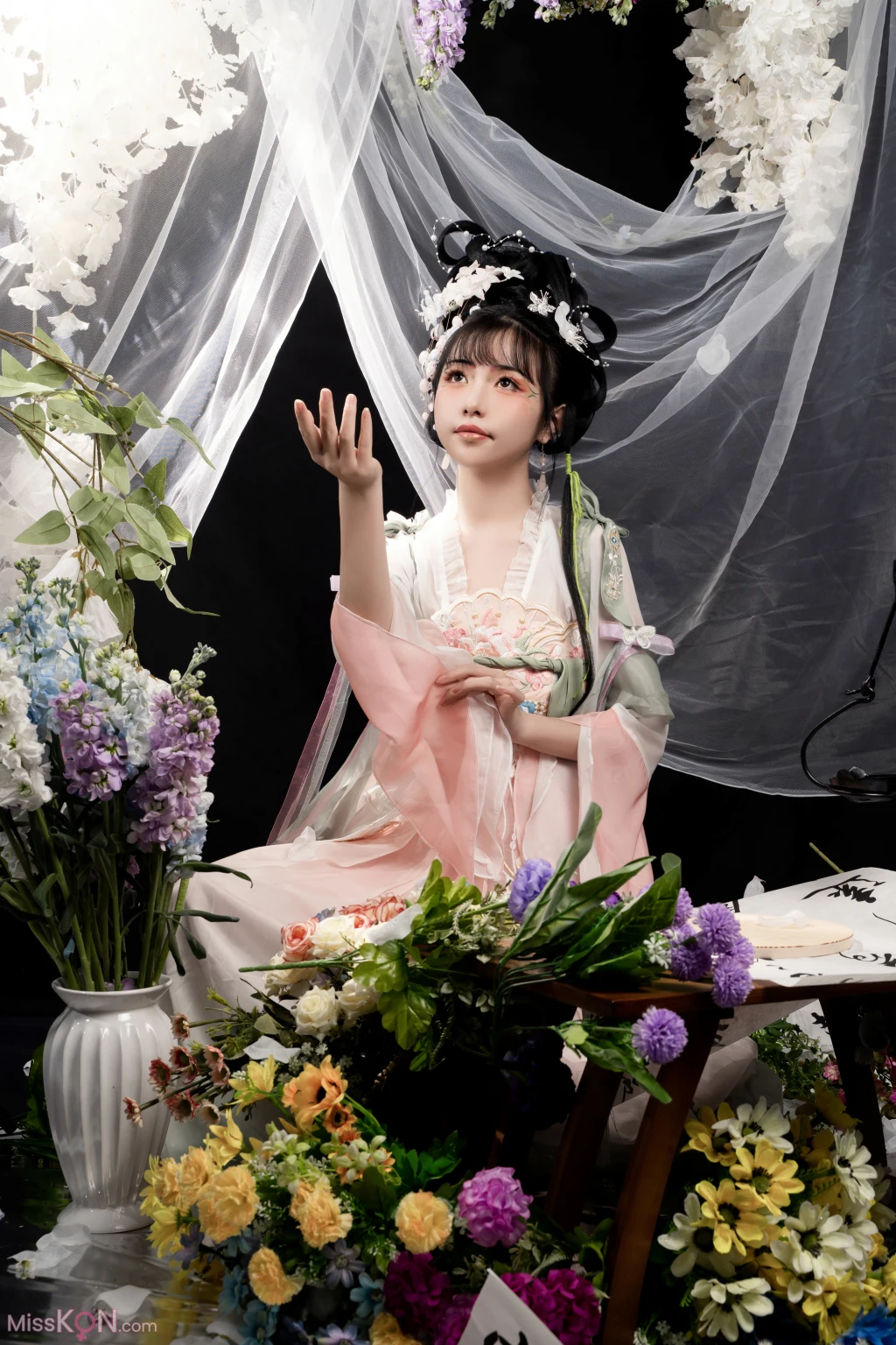 Coser@爆机少女喵小吉 (Nekokoyoshi): 花间集 (85 photos )