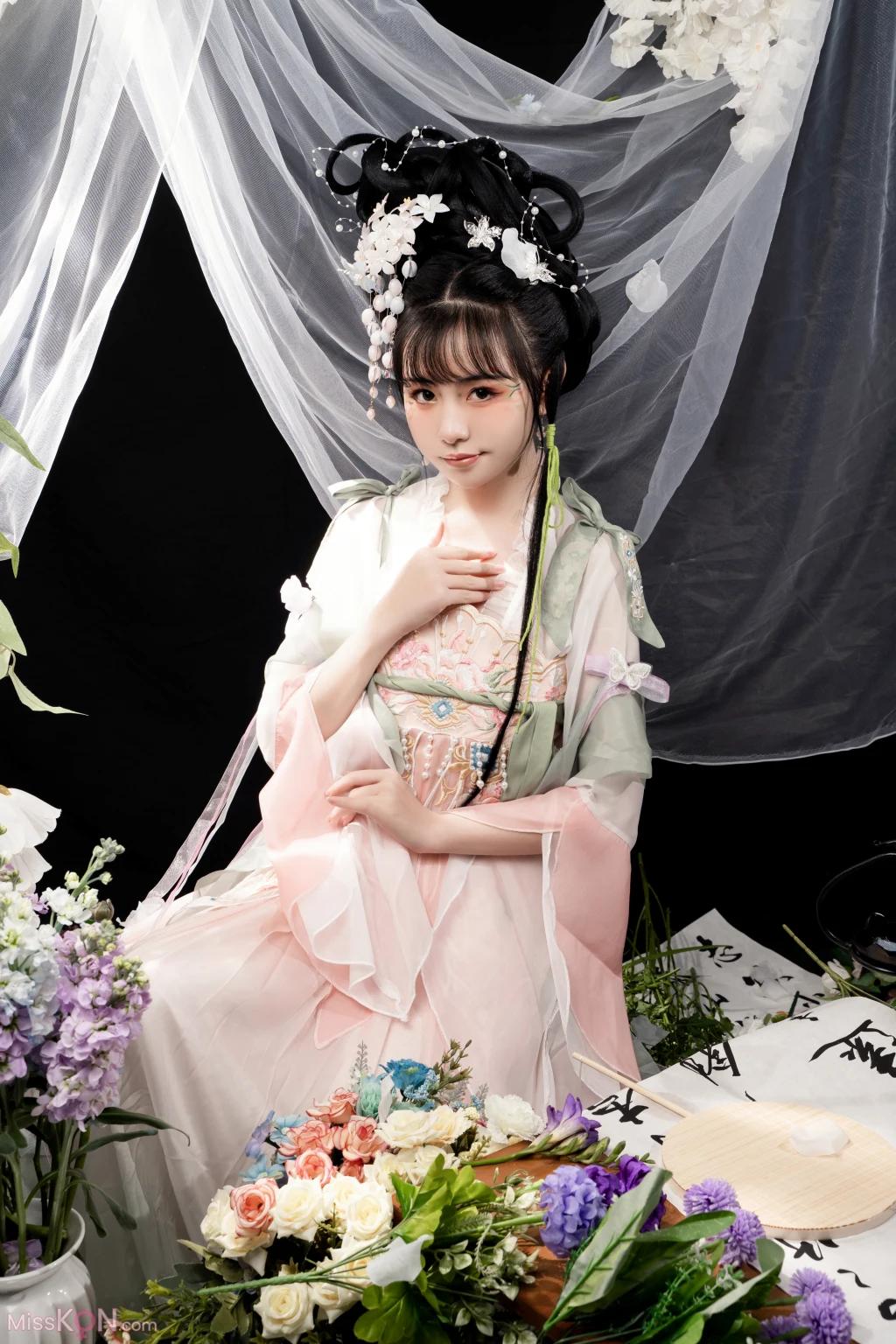 Coser@爆机少女喵小吉 (Nekokoyoshi): 花间集 (85 photos )