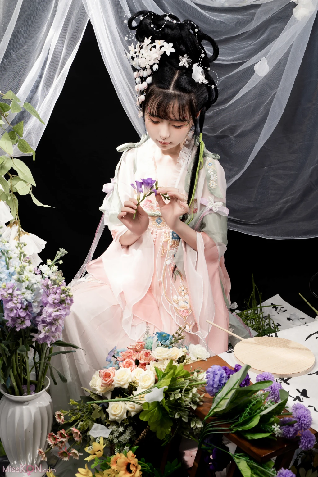Coser@爆机少女喵小吉 (Nekokoyoshi): 花间集 (85 photos )