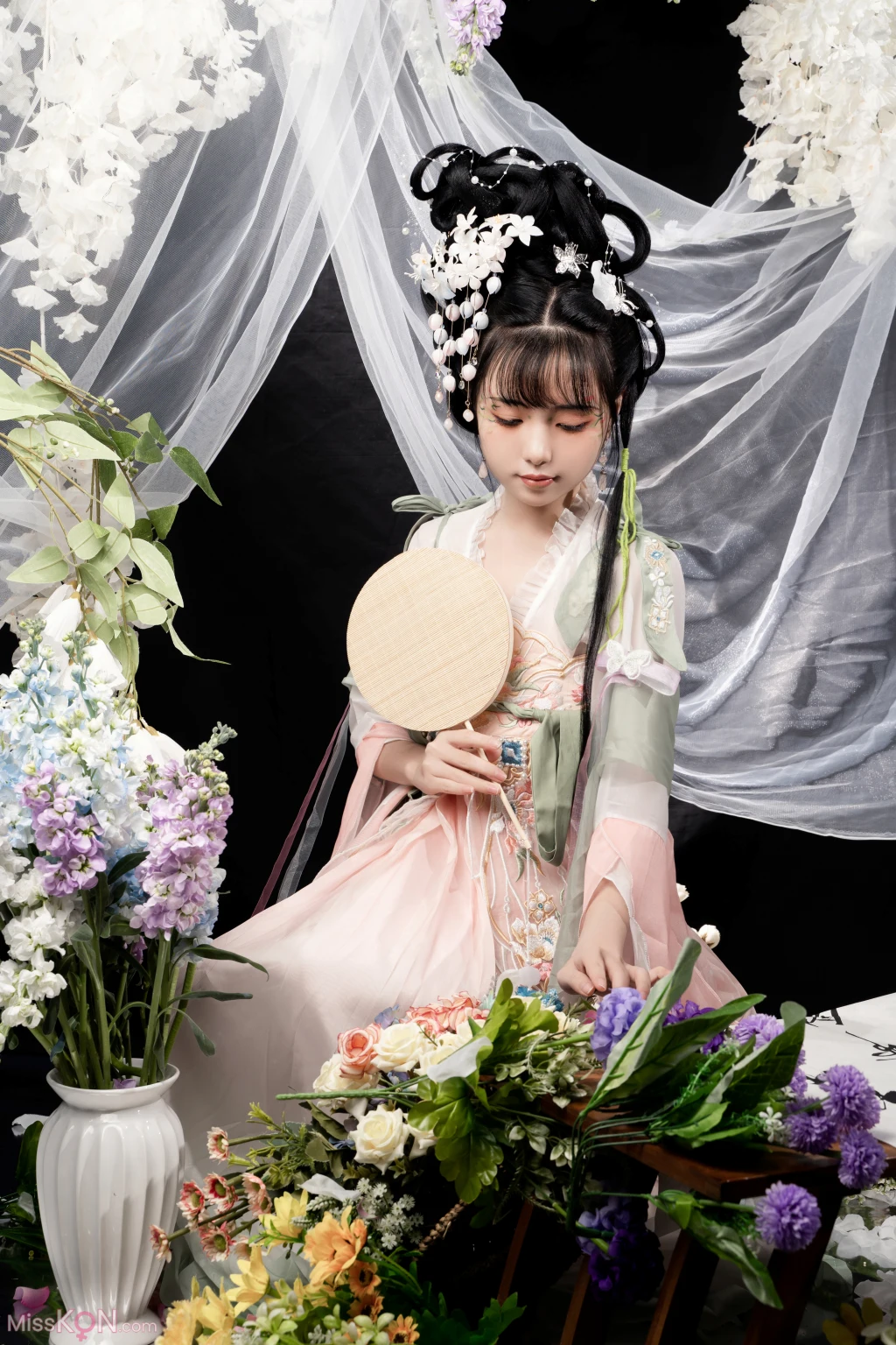 Coser@爆机少女喵小吉 (Nekokoyoshi): 花间集 (85 photos )