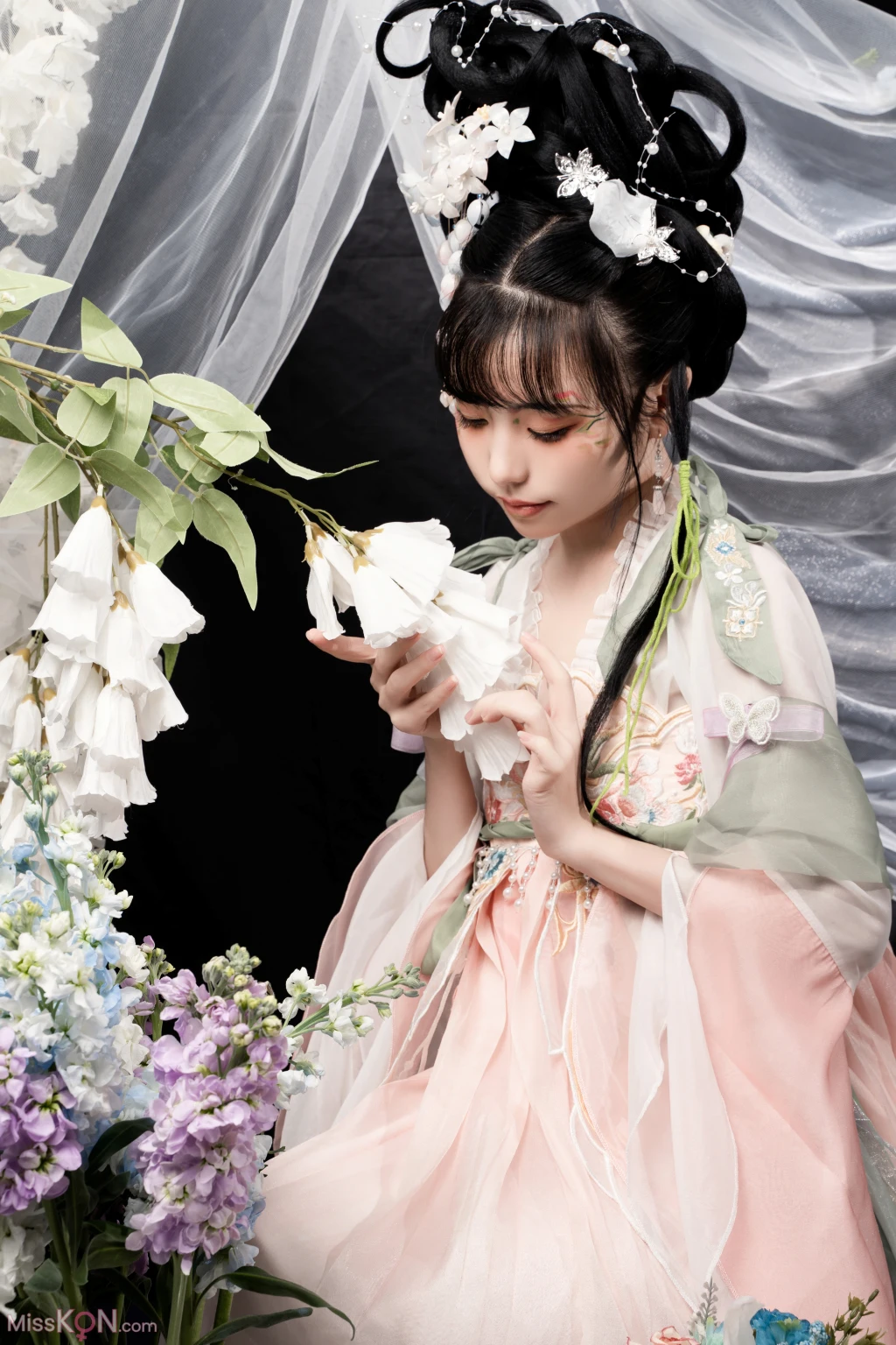 Coser@爆机少女喵小吉 (Nekokoyoshi): 花间集 (85 photos )