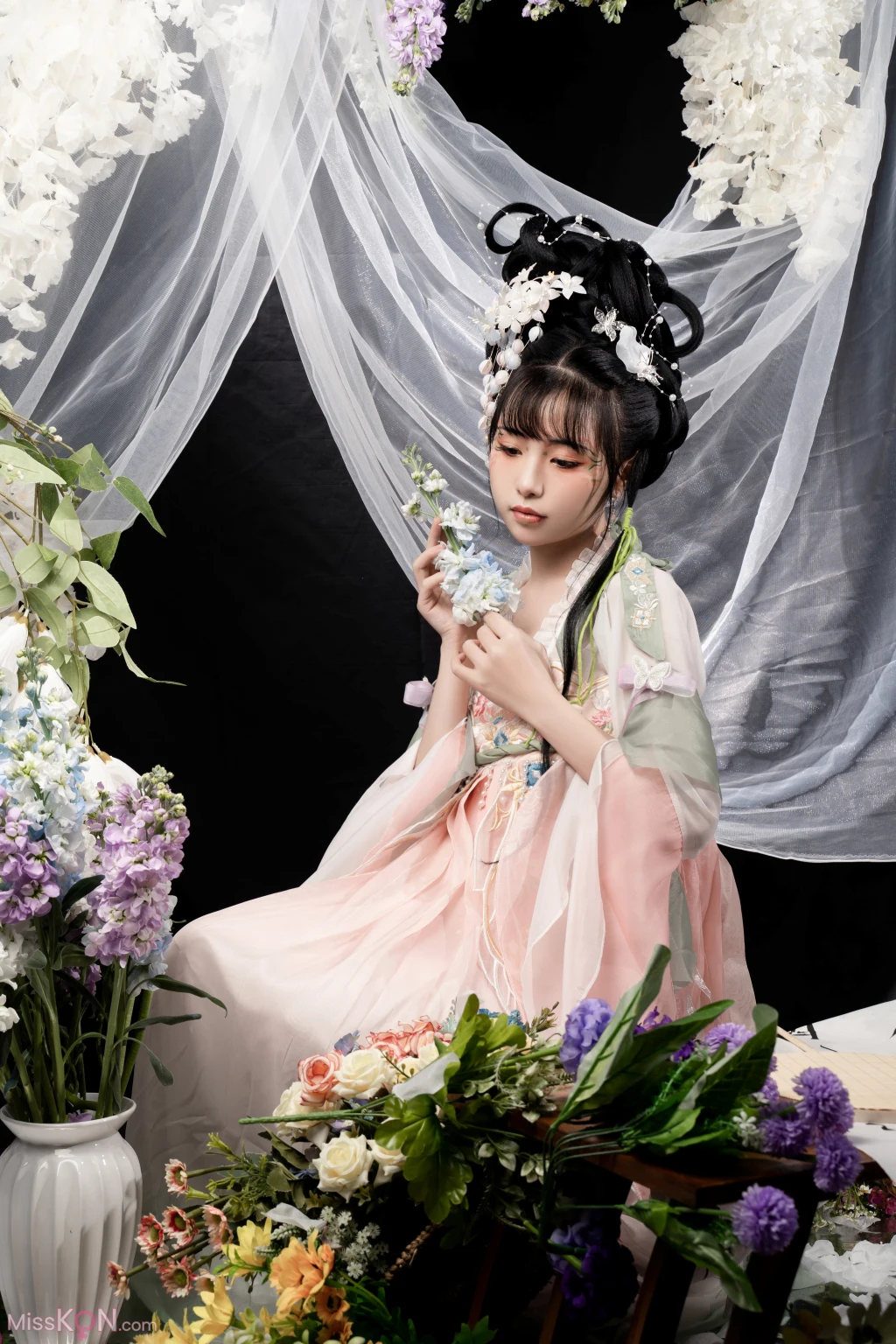 Coser@爆机少女喵小吉 (Nekokoyoshi): 花间集 (85 photos )