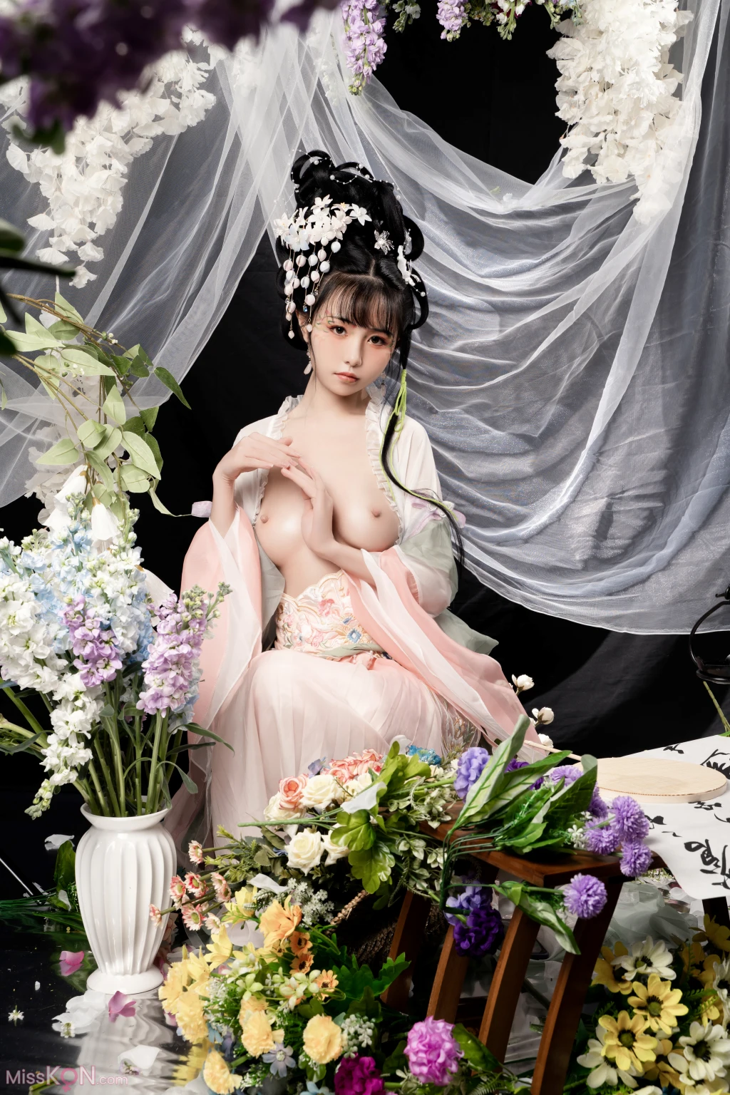 Coser@爆机少女喵小吉 (Nekokoyoshi): 花间集 (85 photos )