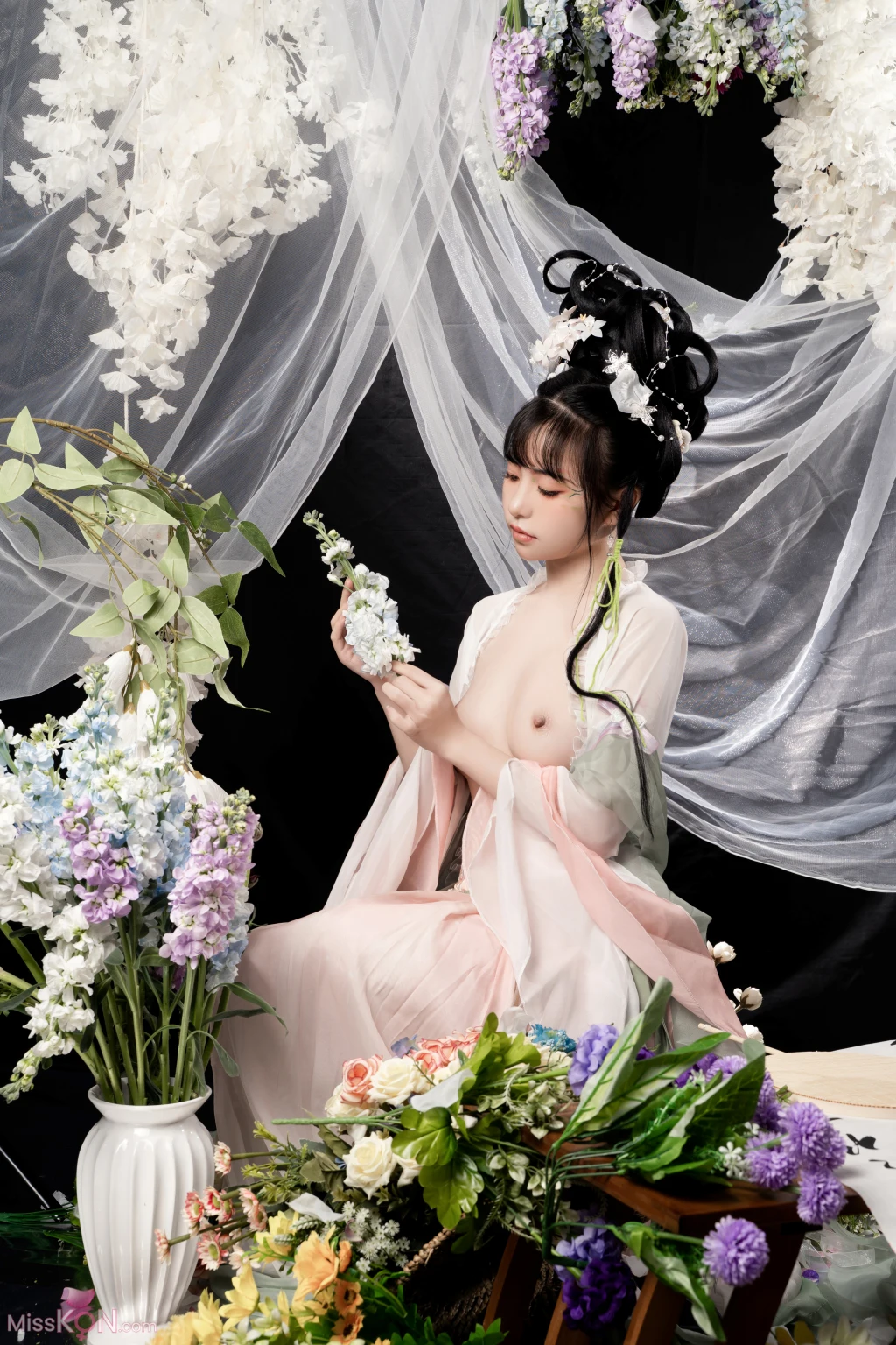 Coser@爆机少女喵小吉 (Nekokoyoshi): 花间集 (85 photos )