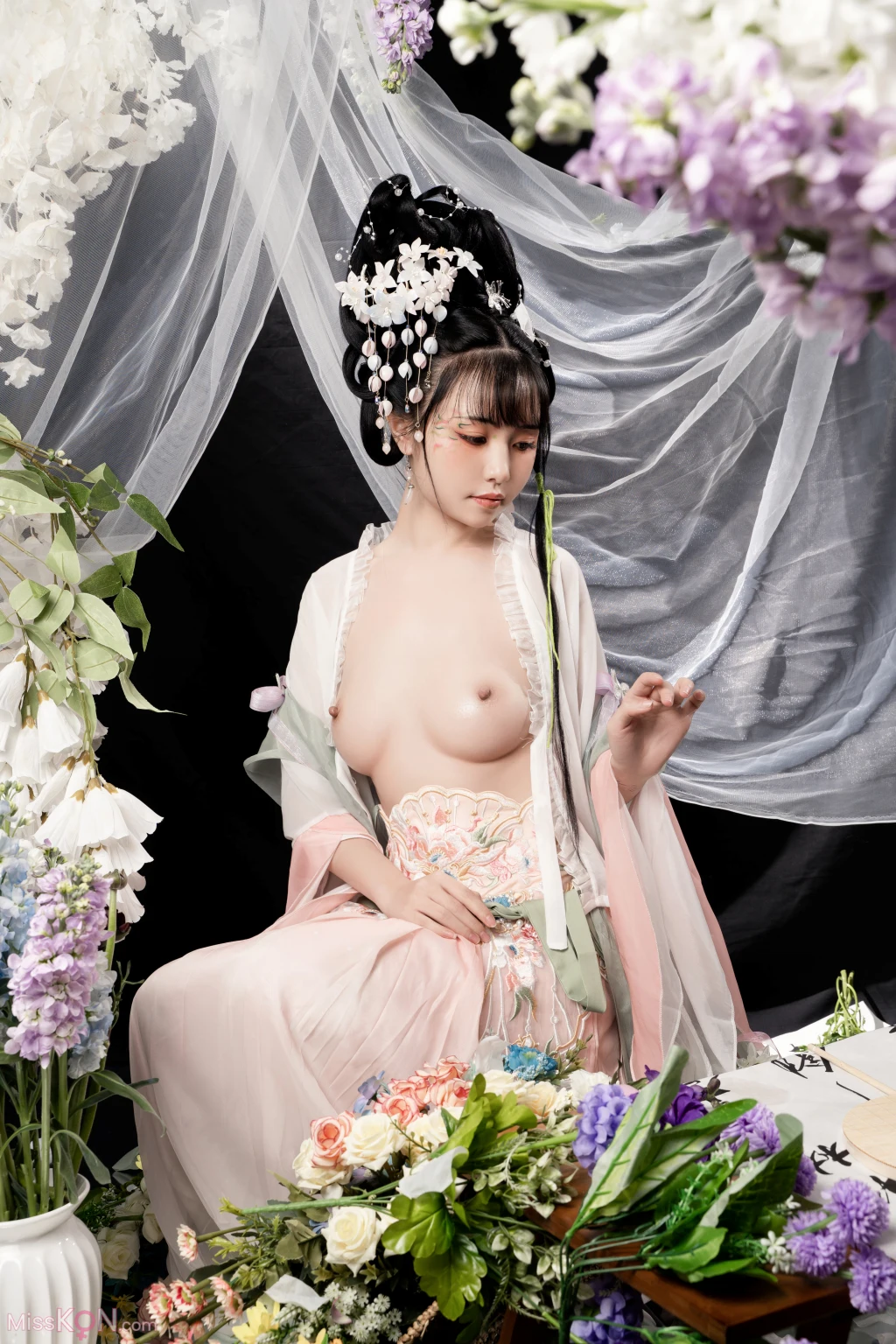 Coser@爆机少女喵小吉 (Nekokoyoshi): 花间集 (85 photos )