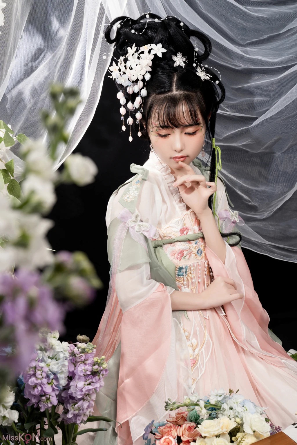 Coser@爆机少女喵小吉 (Nekokoyoshi): 花间集 (85 photos )