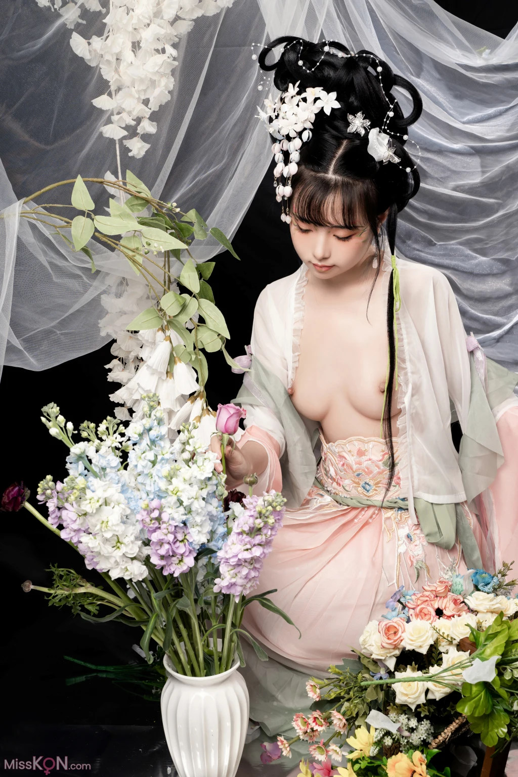Coser@爆机少女喵小吉 (Nekokoyoshi): 花间集 (85 photos )