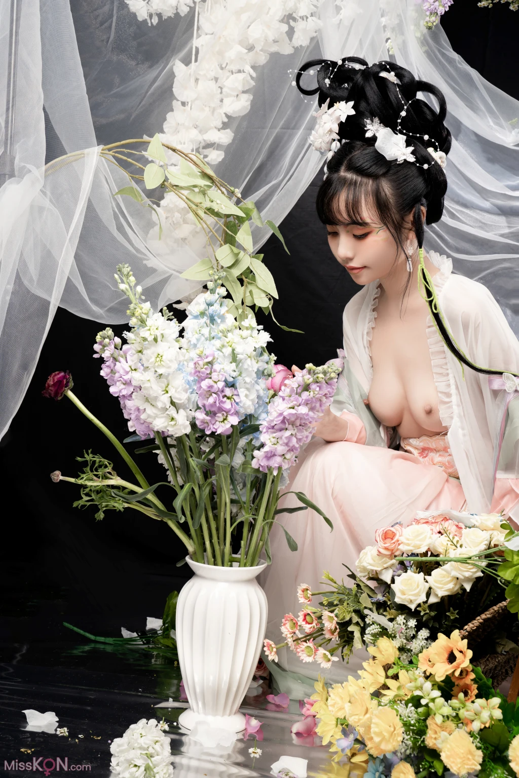 Coser@爆机少女喵小吉 (Nekokoyoshi): 花间集 (85 photos )