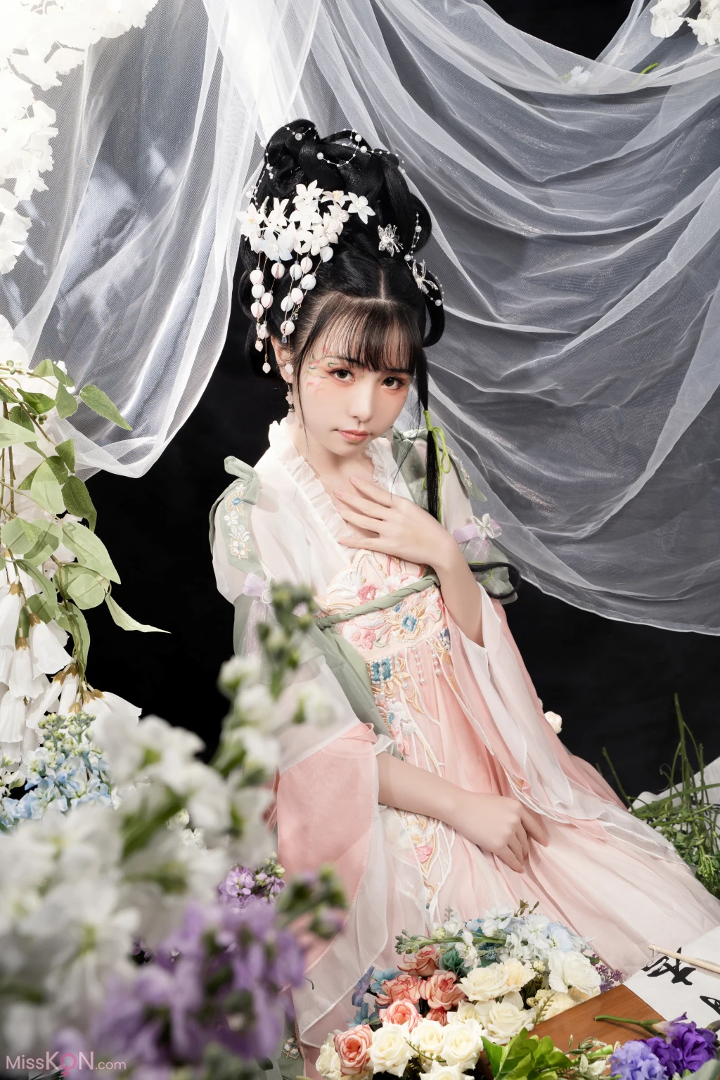 Coser@爆机少女喵小吉 (Nekokoyoshi): 花间集 (85 photos )
