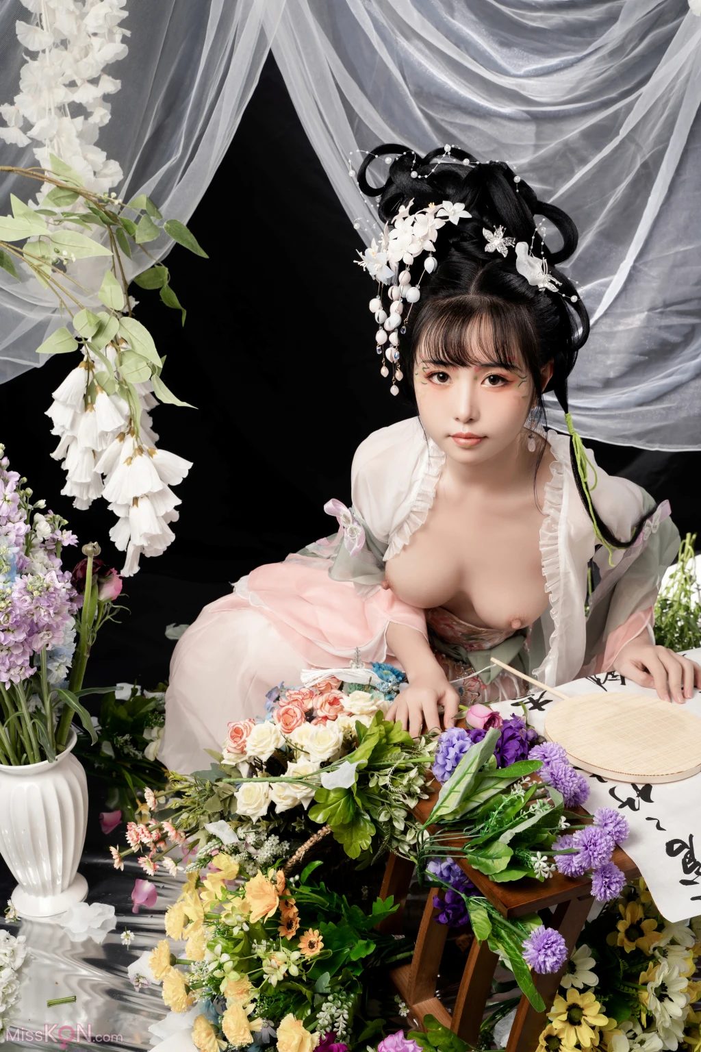 Coser@爆机少女喵小吉 (Nekokoyoshi): 花间集 (85 photos )