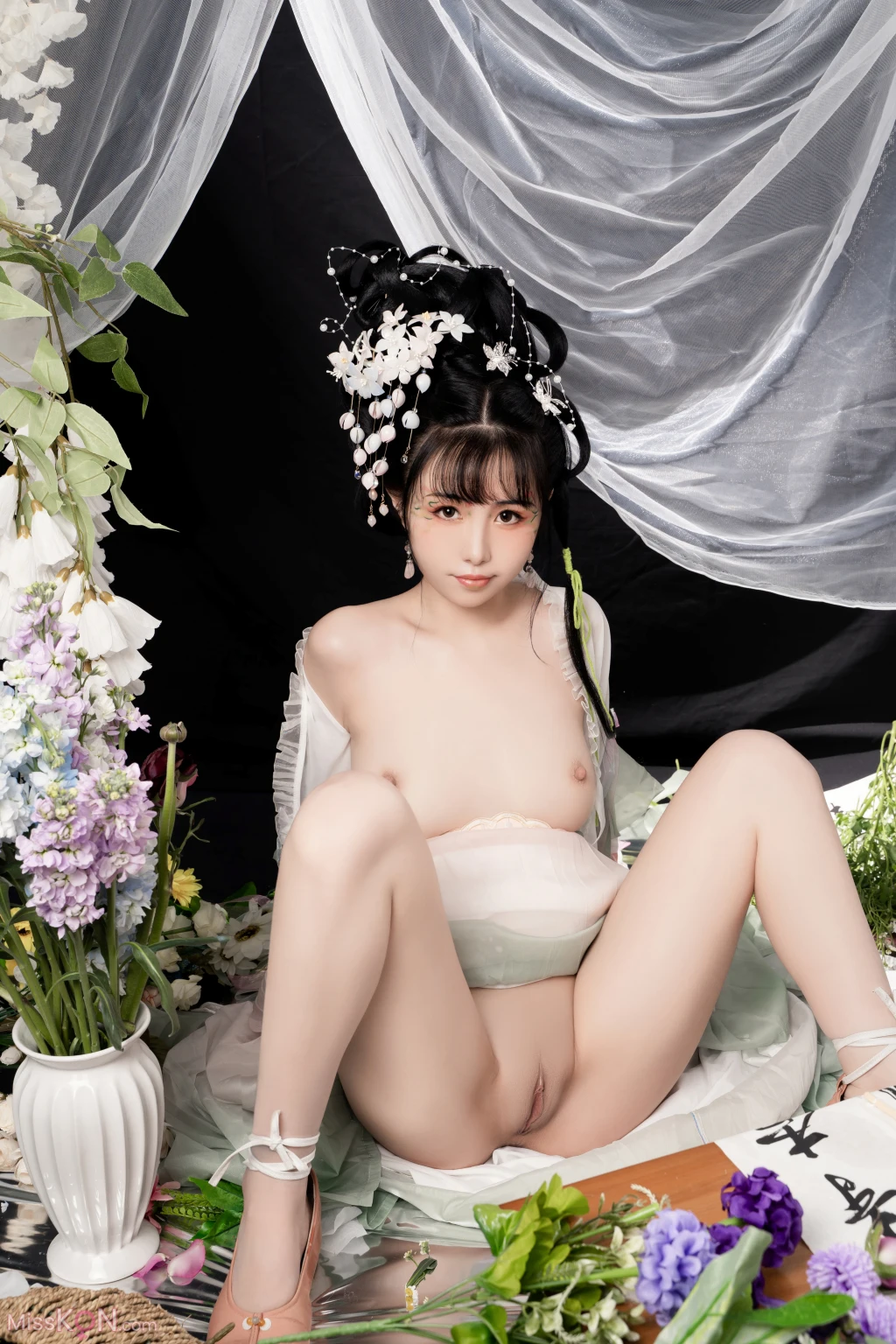 Coser@爆机少女喵小吉 (Nekokoyoshi): 花间集 (85 photos )